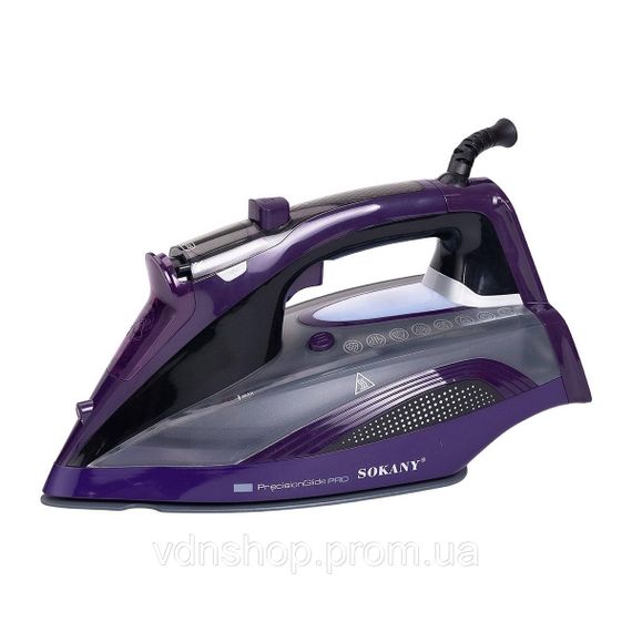 Праска з парою ручна з автовідключенням професійна для одягу 2400 Вт Sokany SK-11031 | Зображення 3