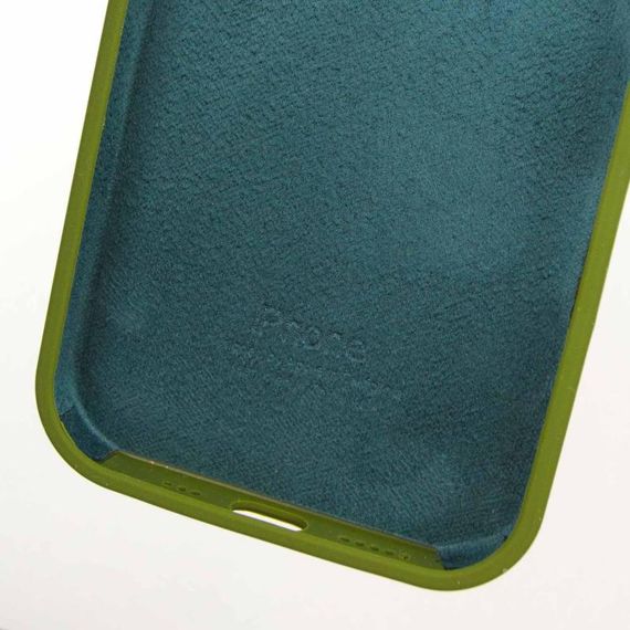Чохол Silicone Case Full Protective (AA) для Apple iPhone 16 Pro Max (6.9") Зелений / Dark Olive | Зображення 6