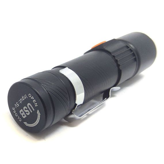Тактичний світлодіодний ручний акумуляторний ліхтар X-Balog BL-616 якісний zoom ліхтарик | Зображення 4