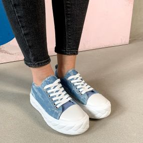 Кроссовки женские Fashion Giselle 3966 39 размер 25 см Голубой