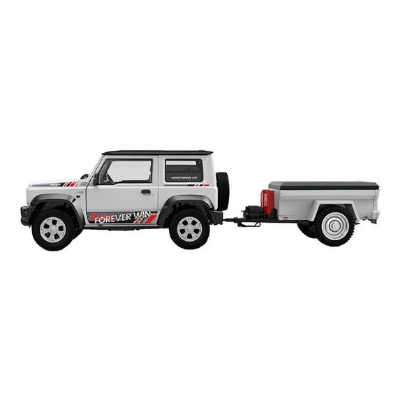 Причіп для машинок на радіокеруванні 1/16, 1/18 (White) | Зображення 3