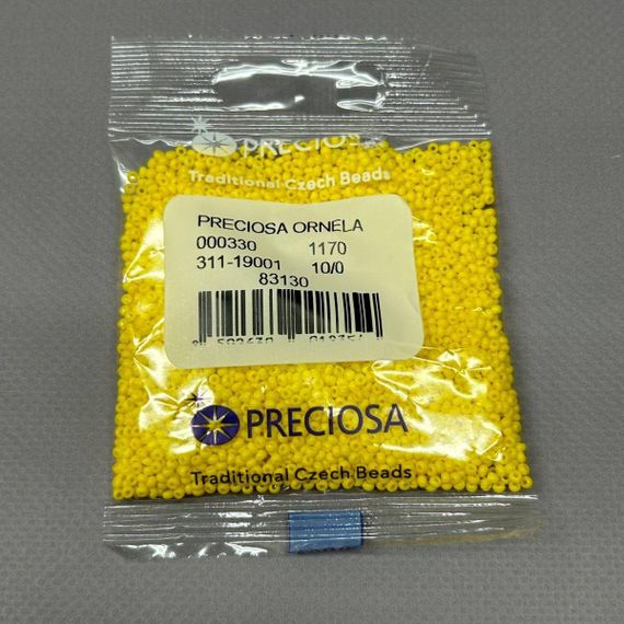 Бисер чешский Preciosa 10/0, цвет 83130 - 50 г | Зображення 1
