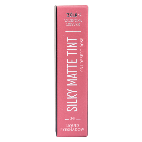 Рідкі тіні для повік ZOLA x Valentina Lelyukh Silky Matte Tint - 03 Desert Rose (3.2 g)