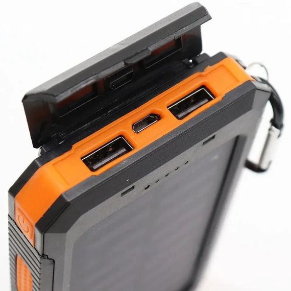 Повербанк 50000 мАг із сонячною батареєю, 2хUSB + ліхтарик XPRO (234574900_456) | Зображення 5