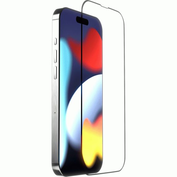 Захисне скло для телефону iLera DeLuxe Full Cover Glass для Apple iPhone 15 Plus (iLFCDL15Ps) | Зображення 1