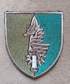 Шеврон 73 центр СпП (зеленый)