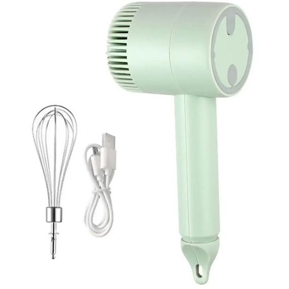 Ручной беспроводной миксер-измельчитель 2 в 1. Цвет: зеленый | Зображення 2