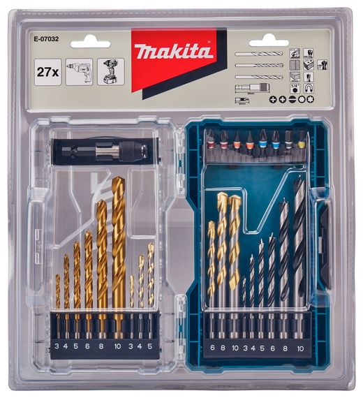 Набор бит и свёрл Makita E-07032 | Зображення 3