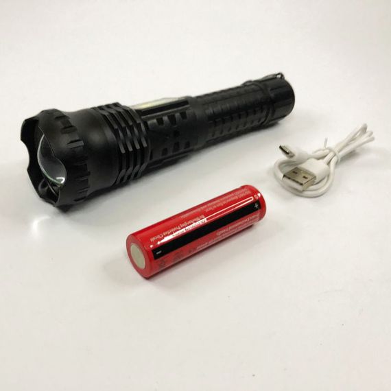 Тактический фонарь Police BL-A95-P50+COB 2 режима, Сверхмощный фонарик, Фонарик светодиодный для туриста | Зображення 4