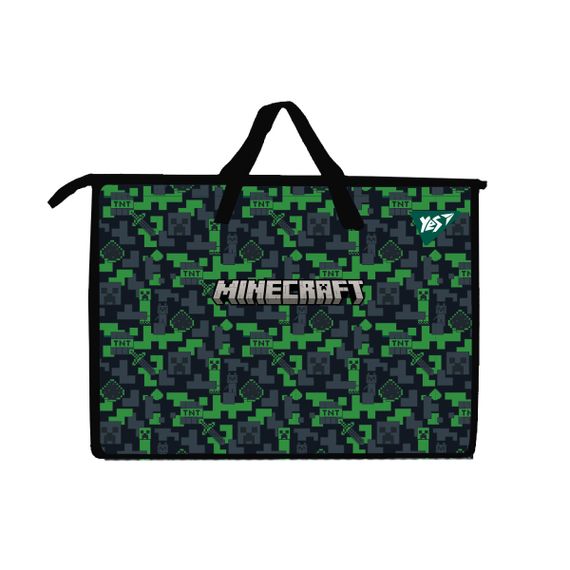 Папка-портфель на блискавці А3 YES Minecraft 492281 45х33х9 см