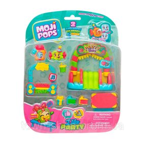 Детский игровой набор "Вечерка" Moji Pops PMPSB216IN40 в ассортименте, аксессуары и 2 фигурки