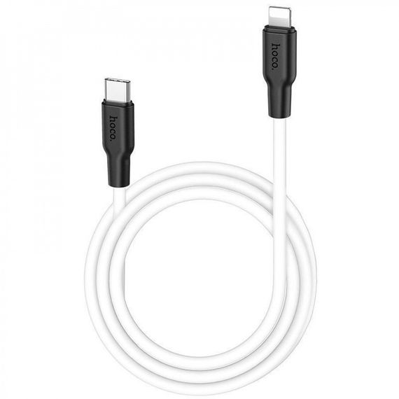 Кабель Hoco X21 Plus Silicone PD 20W Lightning (1m) | Зображення 4