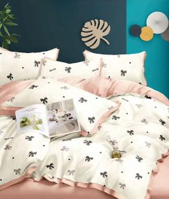 Комплект постільної білизни Soho Євро Elle 200х230 см Cream Bant