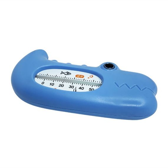 Игрушка-термометр для ванны "Крокодил" MGZ-1107(Blue) | Зображення 2
