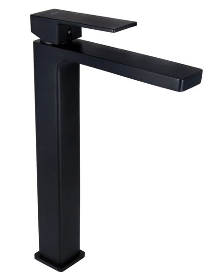Змішувач для раковини Qtap Gemini QTGEM269BLM45678 Black Matt