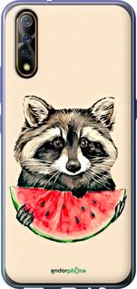 Чохол на Vivo V17 Neo Єнотик з кавуном "4605u-1764-2448"