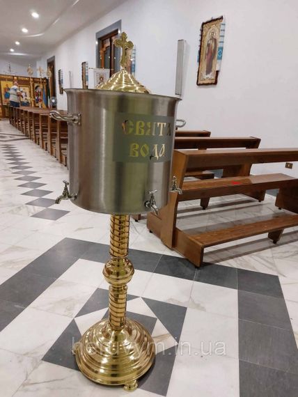 Водосвятний бак на 50л напольний | Зображення 2