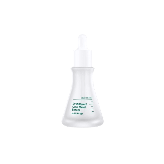 Заспокійливий серум з цинком і трипептидом міді Dr. Different Cica Metal Serum (30 ml)