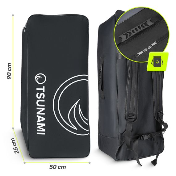 Надувна SUP дошка TSUNAMI PRO 350 см з веслом T10 (P-5905973405591) | Зображення 8