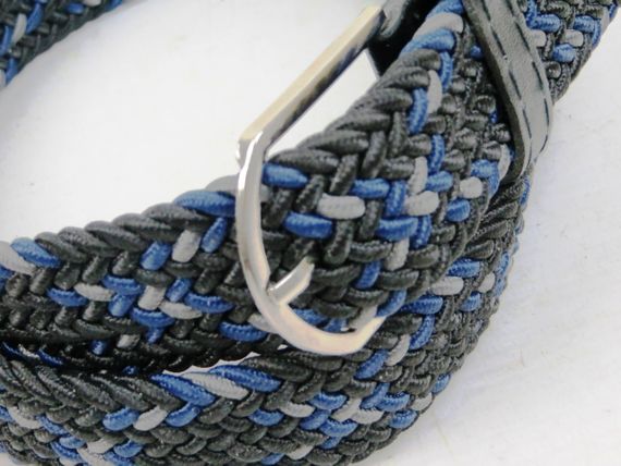 Ремінь-гумка еластичний Kamo belt 106х3 см триколірний | Зображення 4