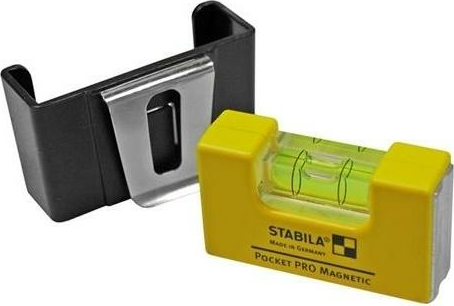 Уровень мини STABILA Pocket PRO магнит 7х2х4 см VR-17953