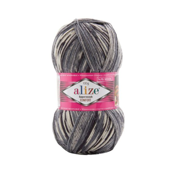 Alize Superwash Comfort Socks, 8064