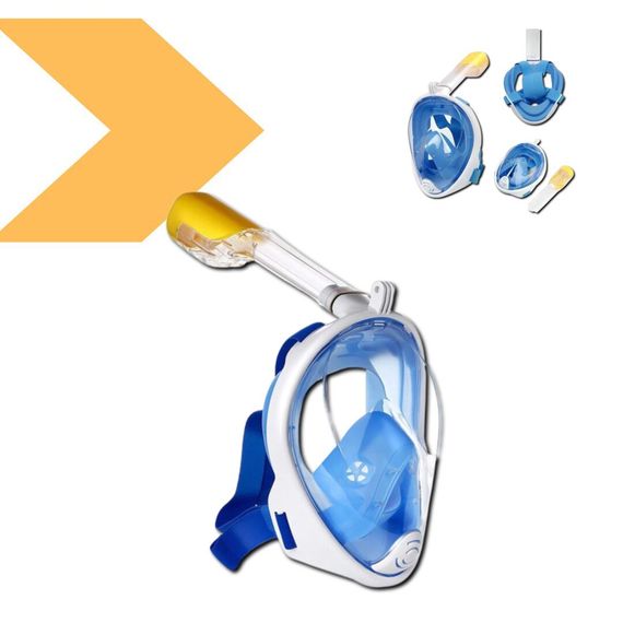 Маска L/XL СИНЯ для підводного плавання Easybreath Tribord (GR- 143_391) | Зображення 1