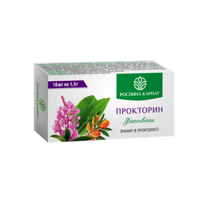 Фітосвічки Прокторин 10 штук