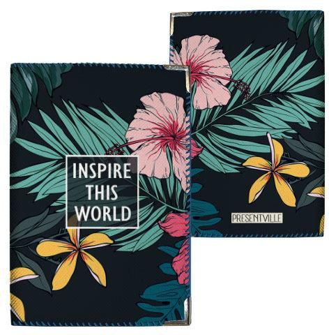 Обкладинка на паспорт Inspire this world (PD_TRO031_SI)