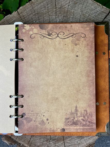 Блокнот Harry Potter “Hogwarts Binder” — магічний щоденник із кільцями, 4 факультети (A5) | Зображення 6