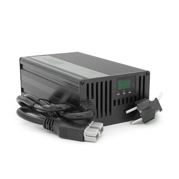 Зарядний пристрій для акумуляторів LiFePo4 72V(87,6V),24S, 25A, 185x88x60mm