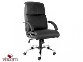 Кресло Новый Стиль NADIR steel chrome comfort (Экокожа)