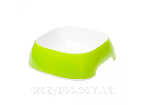 Миска для собак и котов Ferplast Glam Small пластиковая салатовая 15x13.5x5 см 400 мл 71210023