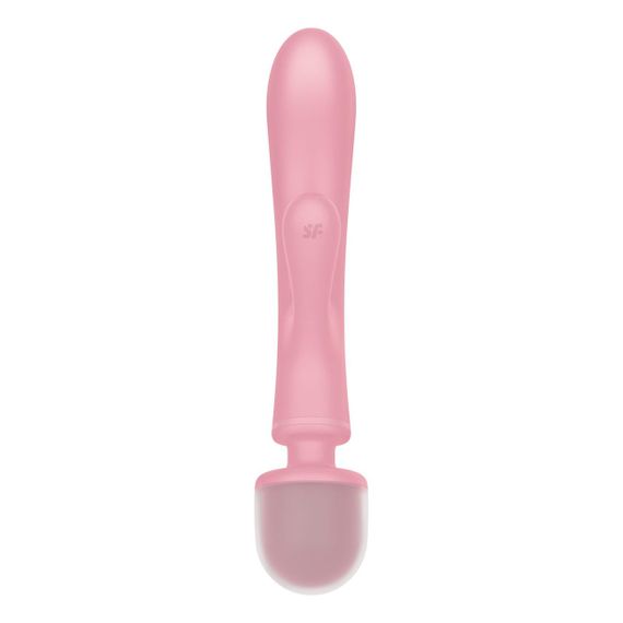 Вібратор-кролик з вібромасажером Satisfyer Triple Lover Pink, 3 мотори Sex Aura | Зображення 4