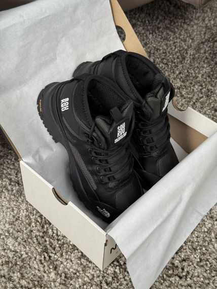 Кросівки зимові The North Face x SOUKUU Glenclyffe Fur Black Khaki захист від морозу, ідеально зимовий прорив сезону A4851 | Зображення 7