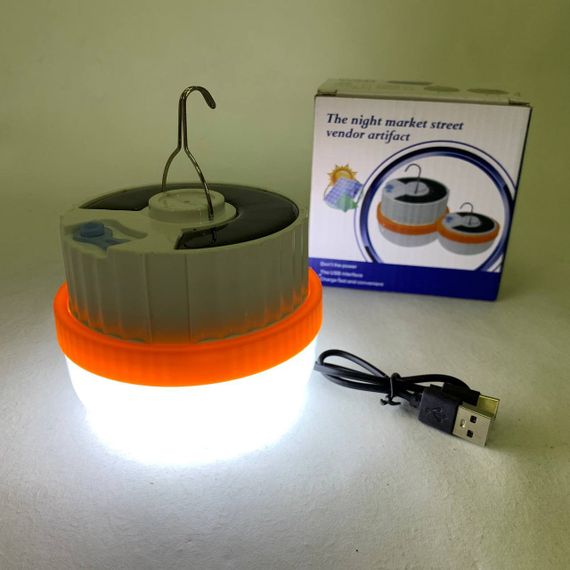 Лампа для кемпінгу якісна Підвісна лампа ліхтар Ліхтар прожектор переносний RY-17 | Зображення 7