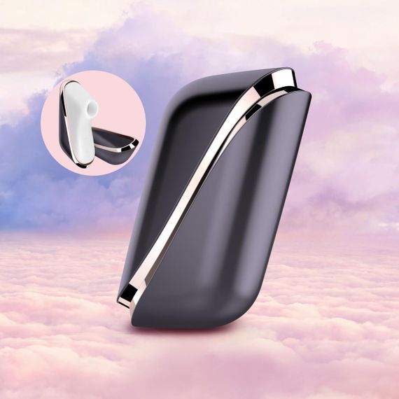 Вакуумний кліторальний стимулятор Satisfyer Traveler, корпус-чохол на магнітах Sex Aura | Зображення 5