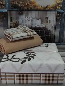 Постельное белье Belizza Giant Фланель Хлопок Семейный размер