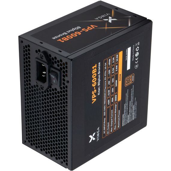 Блок живлення Vinga 600W (VPS-600B1) | Зображення 8
