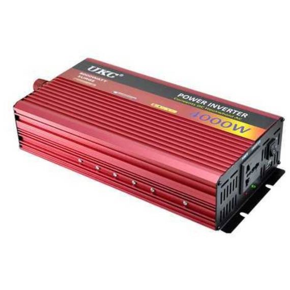 Преобразователь напряжения XPRO с 12V на 220V 4000W (15) красный (MER-15415_1923) | Зображення 2