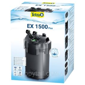 Зовнішній фільтр Tetra EX 1500 Plus — Потужність 1900 л/год для акваріумів до 600 л