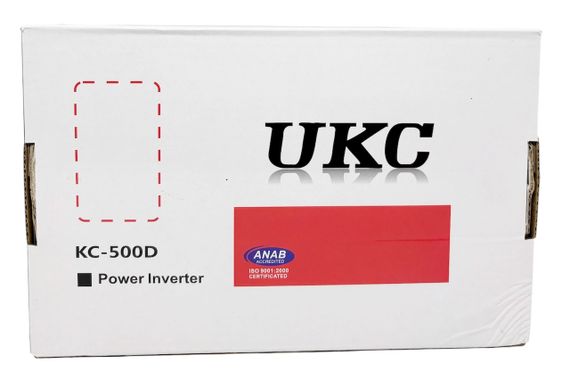 Інвертор апроксимована синусоїда з дисплеєм перетворювач напруги UKC 500 W 12V-220V | Зображення 7