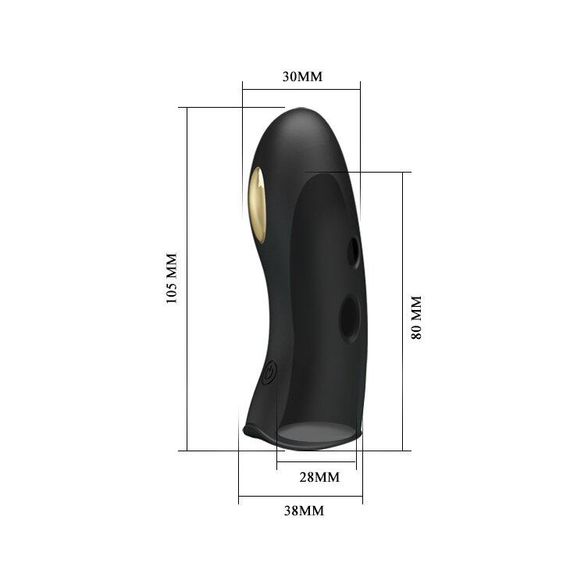 Кліторальний стимулятор на палець Pretty Love-MARICO Fingering Electric Vibrator, BI - 014755 Sex Aura | Зображення 7