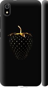 Чохол на Xiaomi Redmi 7A Чорна полуниця "3585m-1716-24368"