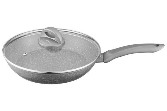 Сковорода ARDESTO з кришкою Gemini Gourmet Vasto, 26см, алюміній, сірий (AR1926GSL) | Зображення 8