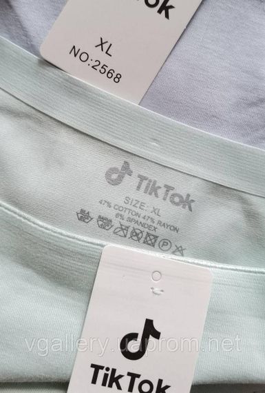 Жіночі стринги ТІК-ТОК стринги TiK-ToK — розмір М/Л — (бірка 3ХЛ маломірка) Салатовий | Зображення 3