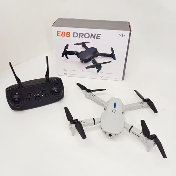 Квадрокоптер E88 міні дрон з HD камерою FPV до 20 хв польоту 2 АКБ та КЕЙС PH-70 | Зображення 5