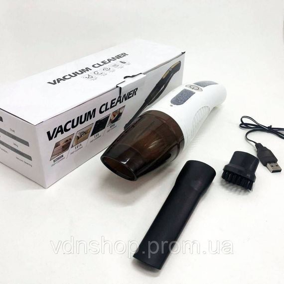 Эффективный автомобильный пылесос Car Vacuum Cleaner HY05, Маленький ручной пылесос машину CB-45 | Зображення 2