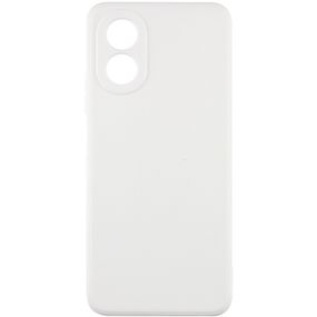 Силиконовый чехол Candy Full Camera для Oppo A78 4G Белый / White