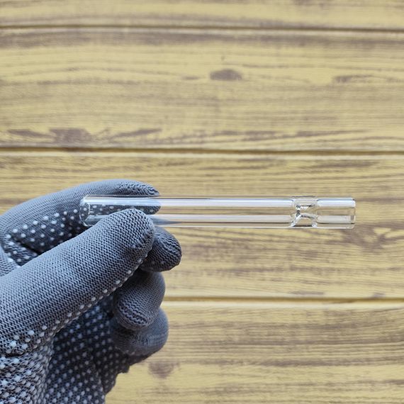 Стеклянная трубка One Hitter Chillum Clear | Зображення 1